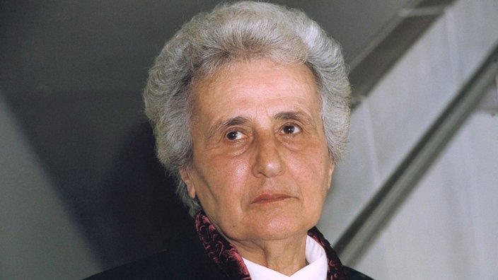 Porträtfoto der grauhaarigen Anita Lasker-Wallfisch