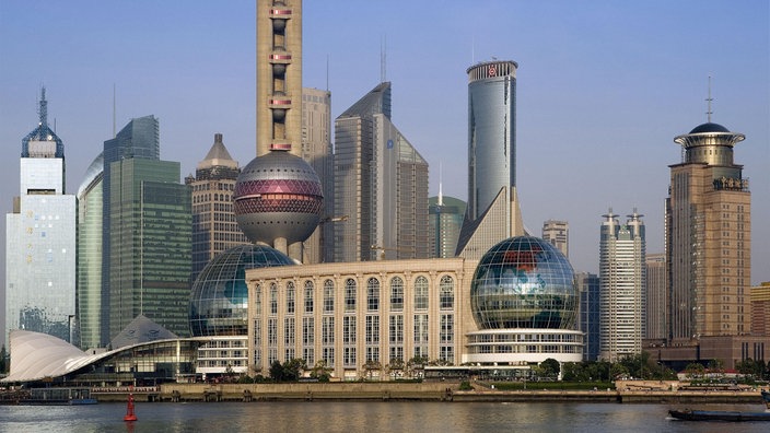 Hochhäuser in Shanghai