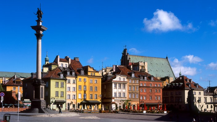 Platz in der Warschauer Altstadt