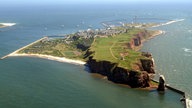 Helgoland aus der Luft.