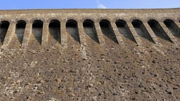 Staumauer der Möhne-Talsperre